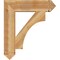 Ekena Millwork Westlake Arts & Crafts Rough Sawn Bracket, Western Red Cedar, 6"W x 28"D x 32"H BKT06X28X32WTL03RWR - alternate 4